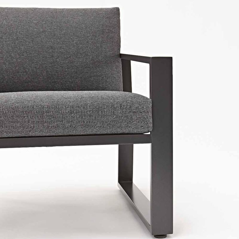 Set de Exterior Coffee Lyra Gris 4 Pzas