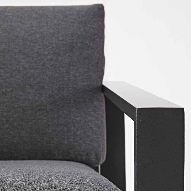 Set de Exterior Coffee Lyra Gris 4 Pzas