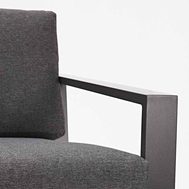 Set de Exterior Coffee Lyra Gris 4 Pzas