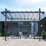 Set de Exterior Coffee Lyra Gris 4 Pzas