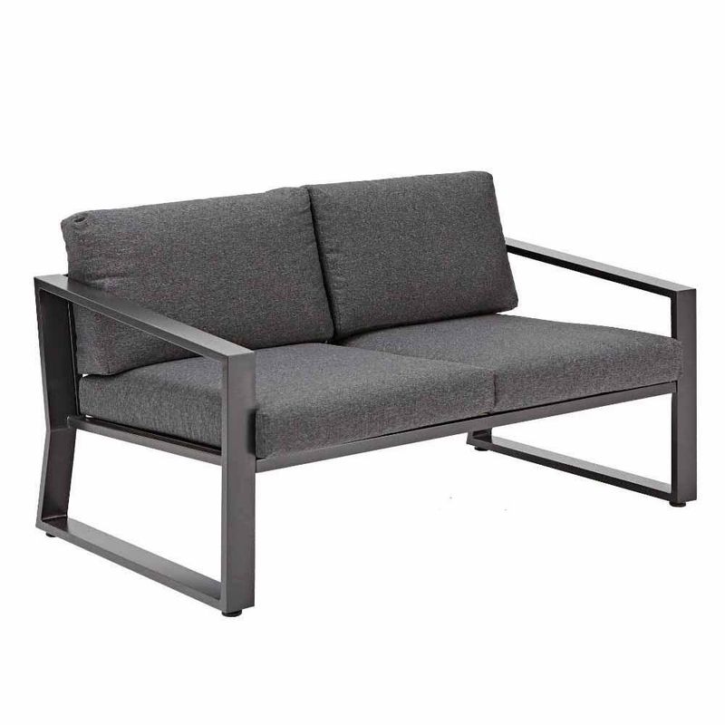 Set de Exterior Coffee Lyra Gris 4 Pzas