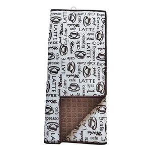 Alfombra para Secar Platos con Diseño de Café de 50 x 38 cm