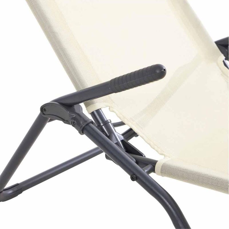 Silla Asoleadora Reclinable Kroma Beige