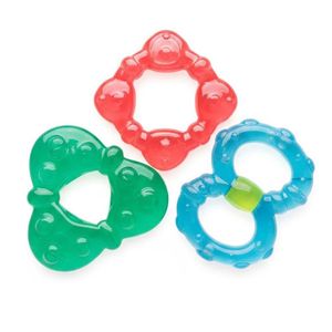 Set de 3 Mordedores para Bebé Bright Starts Llenos de Agua