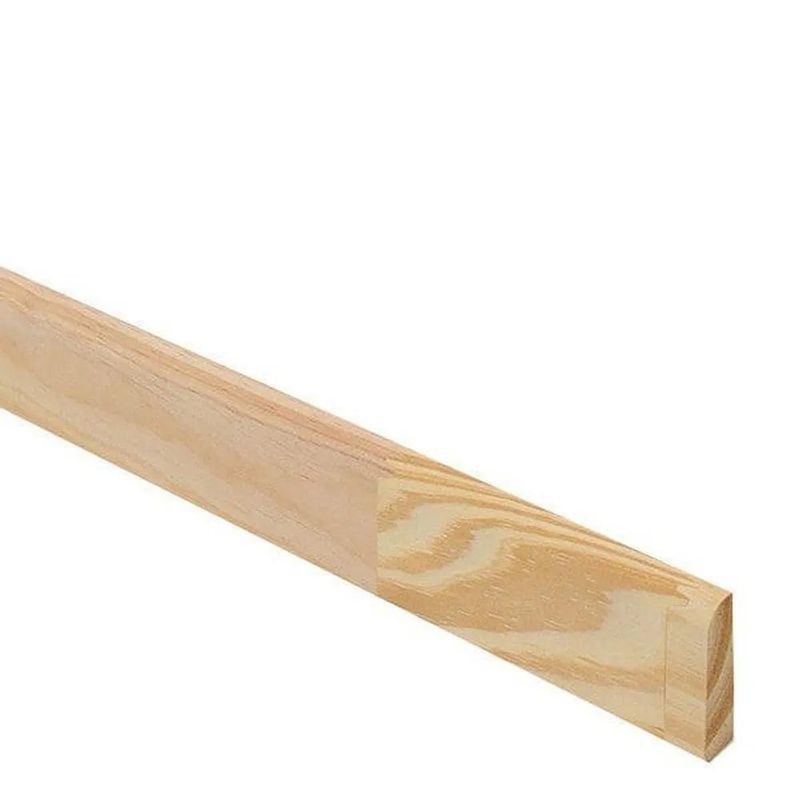 Zócalo SPC de 10 x 240 x 1.5 cm Color Pino