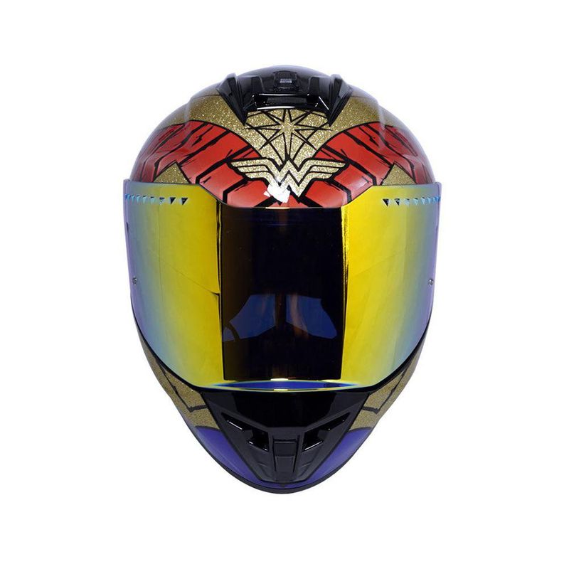Casco Integral EDGE Mujer Maravilla Brillante Talla M