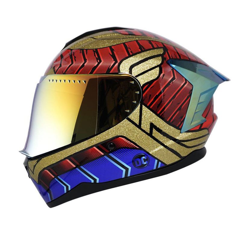 Casco Integral EDGE Mujer Maravilla Brillante Talla M