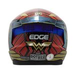 Casco Integral EDGE Mujer Maravilla Brillante Talla M