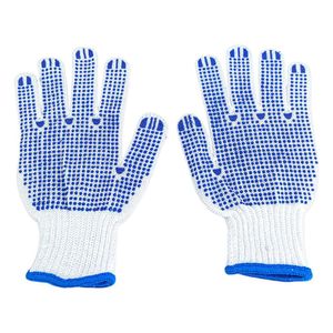 Guantes de Tela con Puntos de PVC en Palma Unitalla