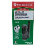 Válvula de Descarga Dual Fluidmaster de 2 plg para Sanitario