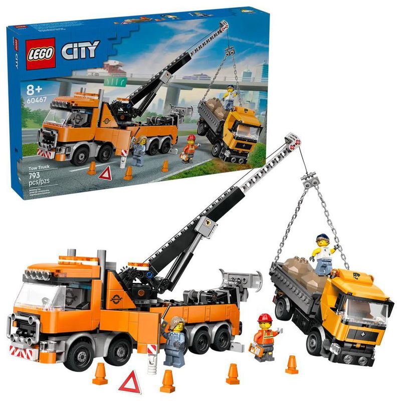 LEGO City Set de Construcción Camión Grúa de Recuperación