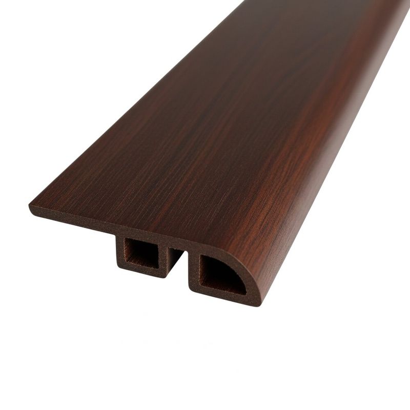 Reductor SPC Color Wengue Acabado Mate de 4.5 x 240 cm