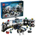 LEGO City Taller de Patrullas Personalizables de 489 Piezas