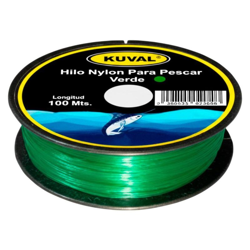 Hilo para Pescar Color Verde de 0.80 mm x 100 Metros