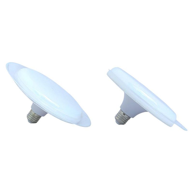Set de 2 Focos LED Circulares Tecnolite Base E27 de 18 W
