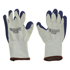 Guantes Toolcraft Cubiertos con Caucho Talla M