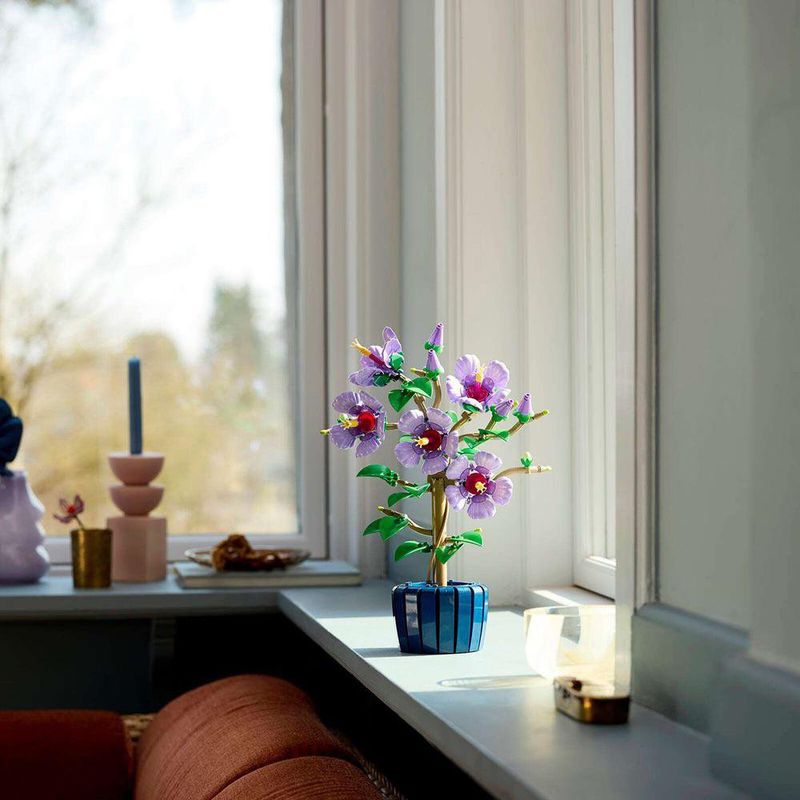 LEGO Botanicals Set de Construcción Hibisco Flores Decorativas