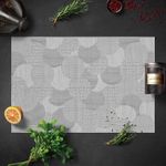 Individual 30 X 45 Cm Gris