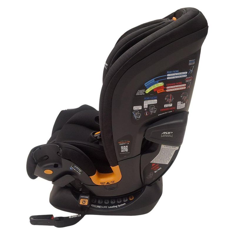 Silla para Auto Chicco OneFit LX ClearTex All-in-One Color Obsidiana