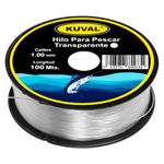Hilo para Pescar Transparente de 1.00 mm x 100 Metros