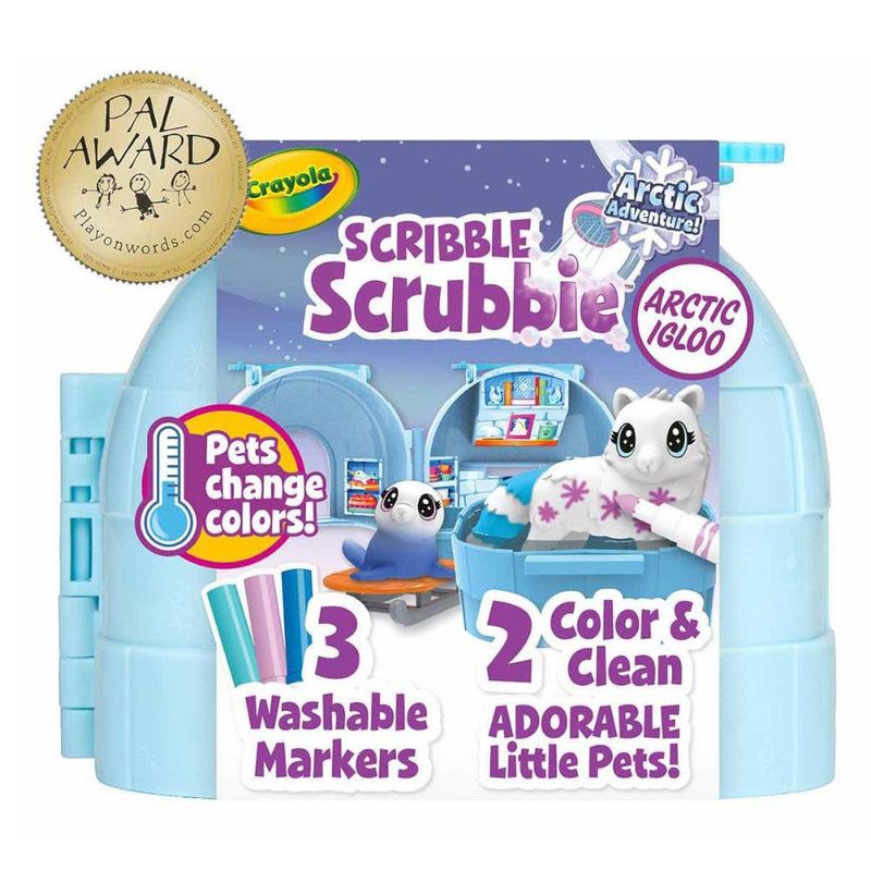Iglú Ártico Crayola Scribble Scrubbie Arctic Igloo