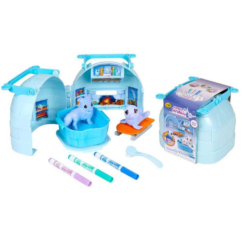 Iglú Ártico Crayola Scribble Scrubbie Arctic Igloo