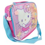 Lonchera Infantil de Hello Kitty con Asa y Correa Ajustable