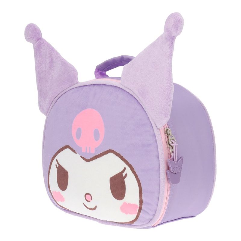 Lonchera Infantil de Kuromi con Orejas de Peluche