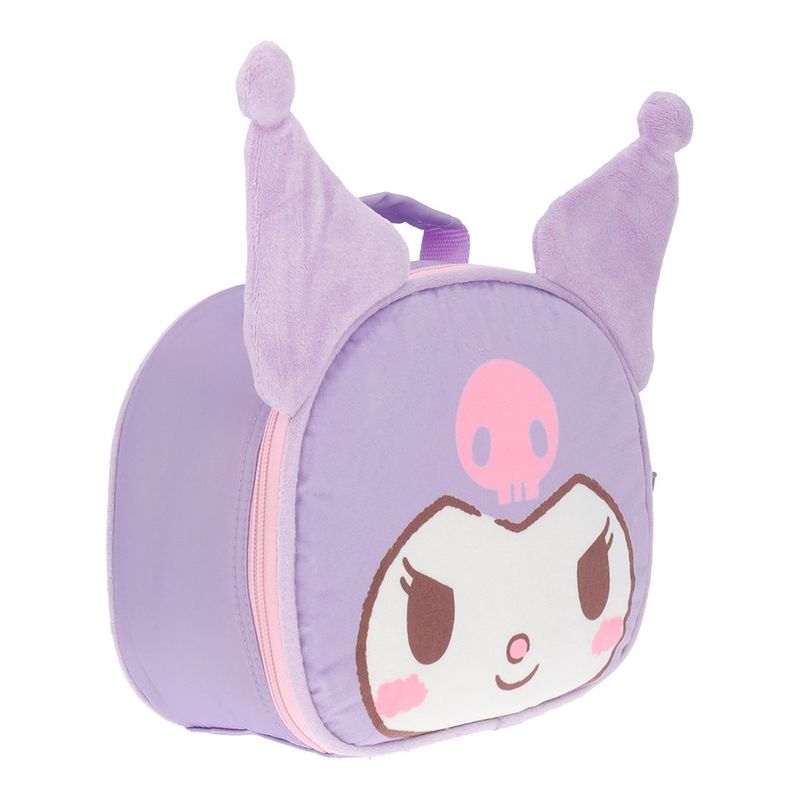 Lonchera Infantil de Kuromi con Orejas de Peluche