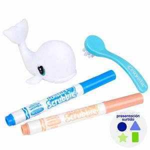 Mascota para Colorear Crayola Scribble Scrubbie Ocean Pets