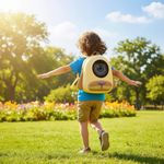 Mochila Infantil Perrito con Ojo LED Modelo PXY 32 x 32