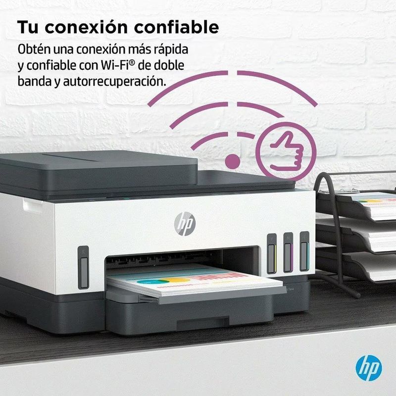 Impresora Multifuncional HP Smart Tank 750 Todo-en-Uno