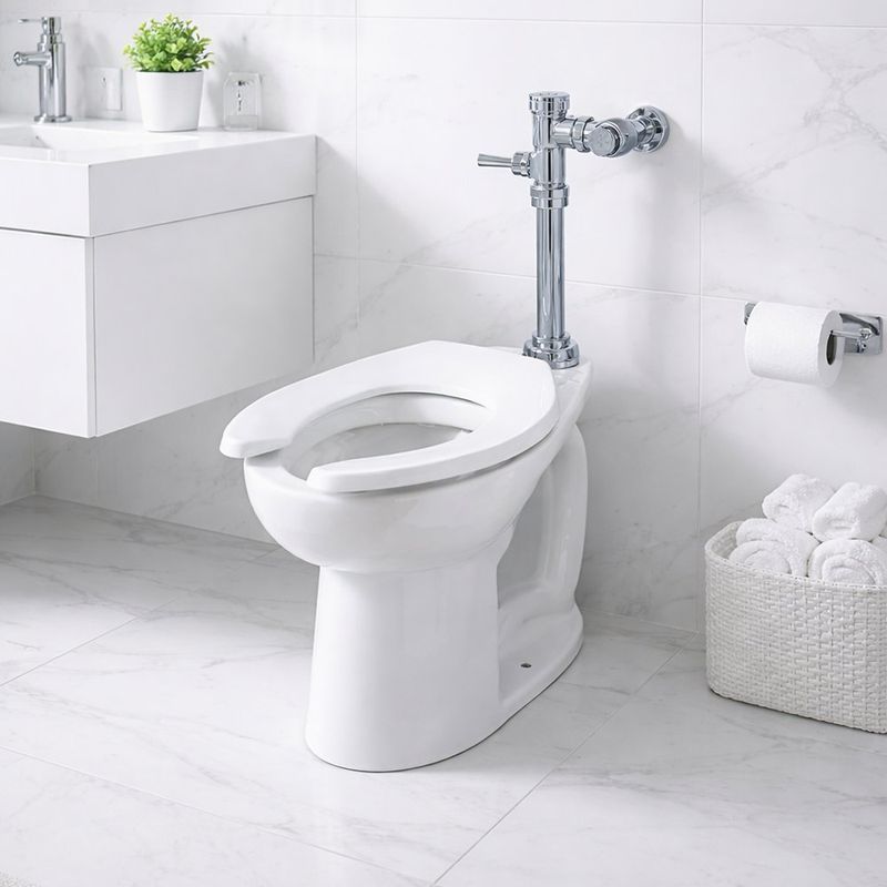 Sanitario Cadet 3 17 3/4 Plg con Fluxómetro