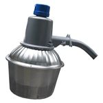 Lámpara para Iluminación Exterior LED de 40W KIT Tipo Canasta