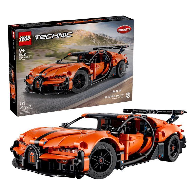 LEGO Technic Vehículo Deportivo Bugatti Chiron Pur Sport