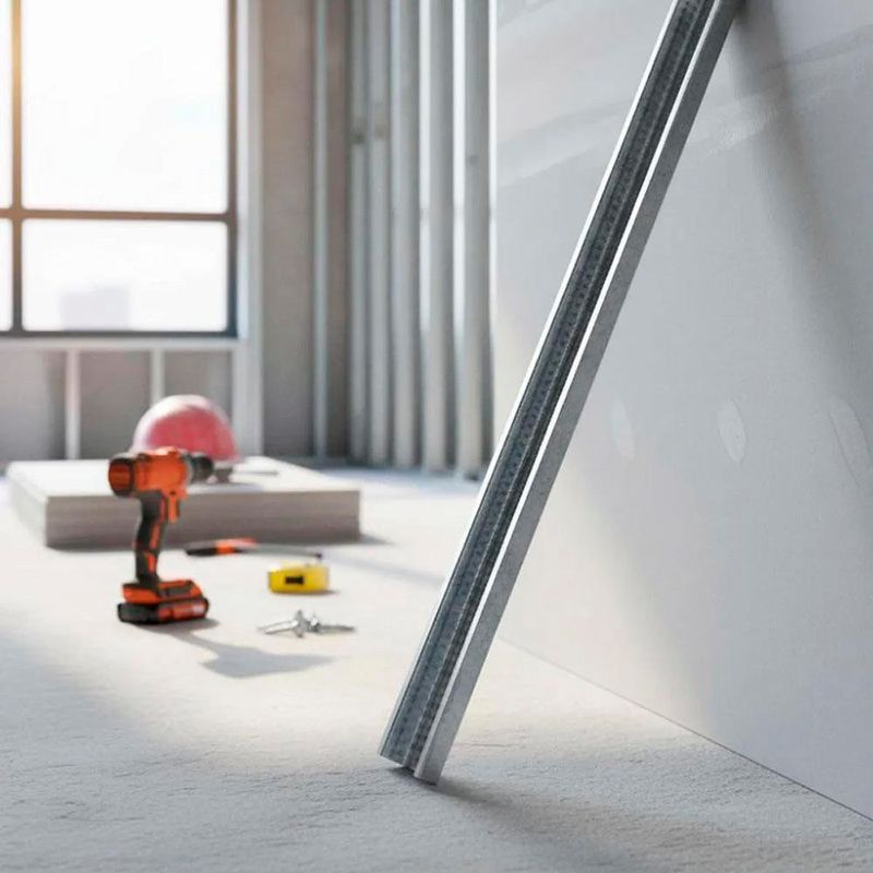 Canal Listón de Metal Diseño Omega de 10 pies