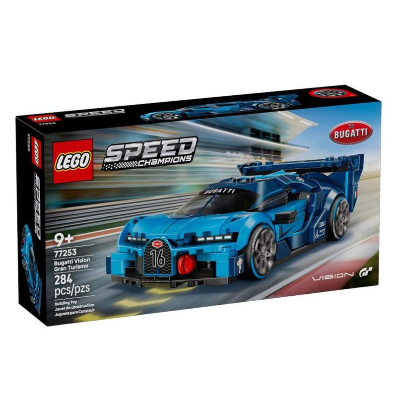LEGO Speed Champions Bugatti Vision GT Hiperauto Color Azul