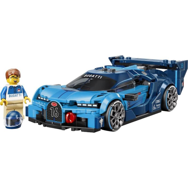 LEGO Speed Champions Bugatti Vision GT Hiperauto Color Azul