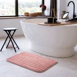 Alfombra para Baño con Lineas con Colores Surtidos 40 x 60 cm