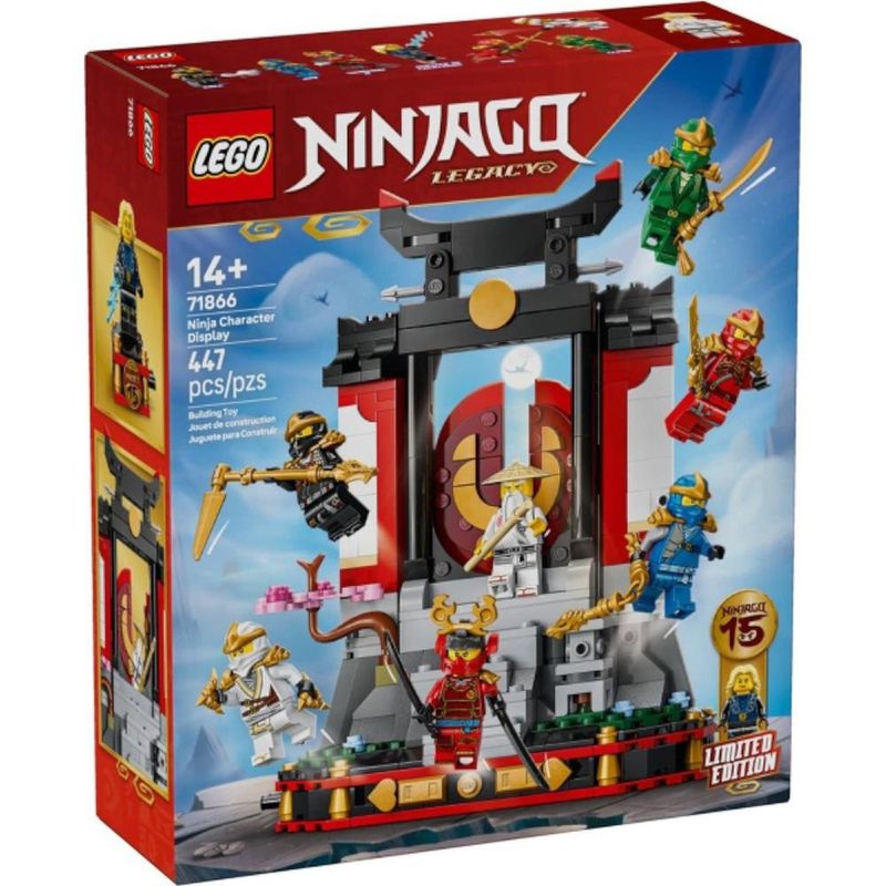 LEGO Ninjago Exposición de Personajes Ninja 15º Aniversario