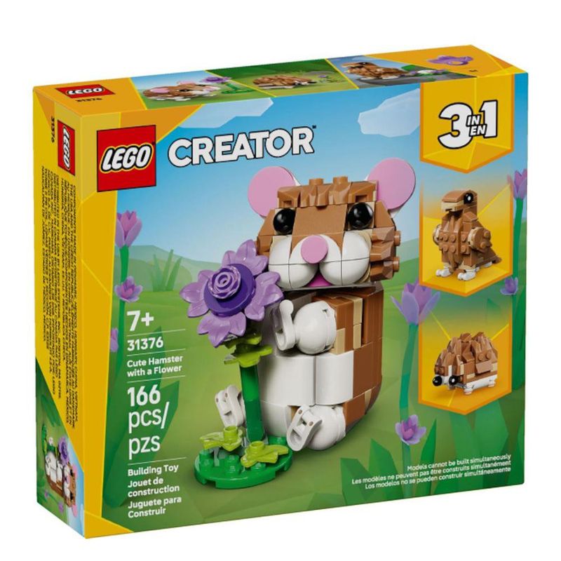 LEGO Creator Adorable Hámster con Flor