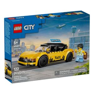 LEGO City Taxi Amarillo de 122 Piezas