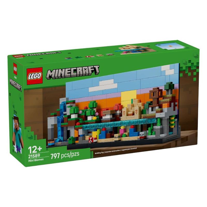LEGO Minecraft Mini Biomas de 797 Piezas