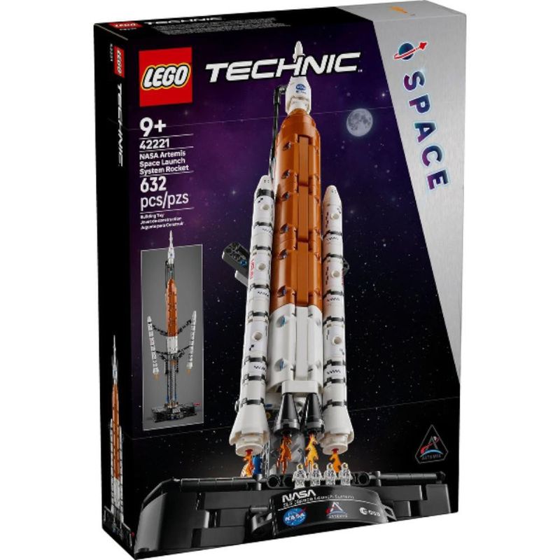 LEGO Technic Cohete del Sistema de Lanzamiento Espacial NASA Artemis