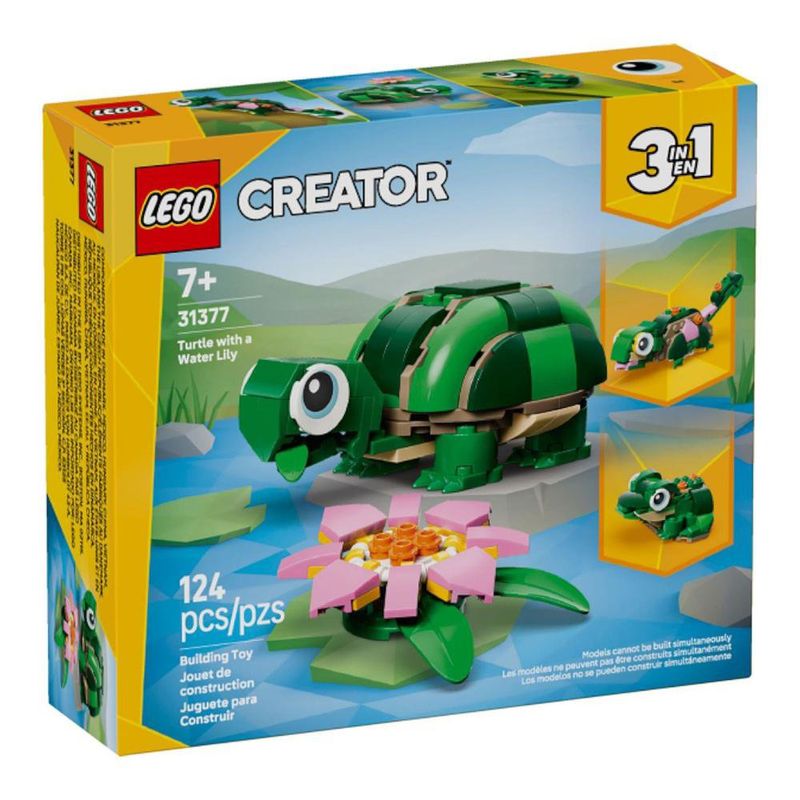 LEGO Creator Tortuga con Flor de Nenúfar
