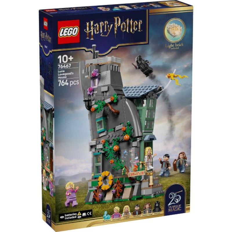 LEGO Harry Potter Casa de Luna Lovegood con Figuras