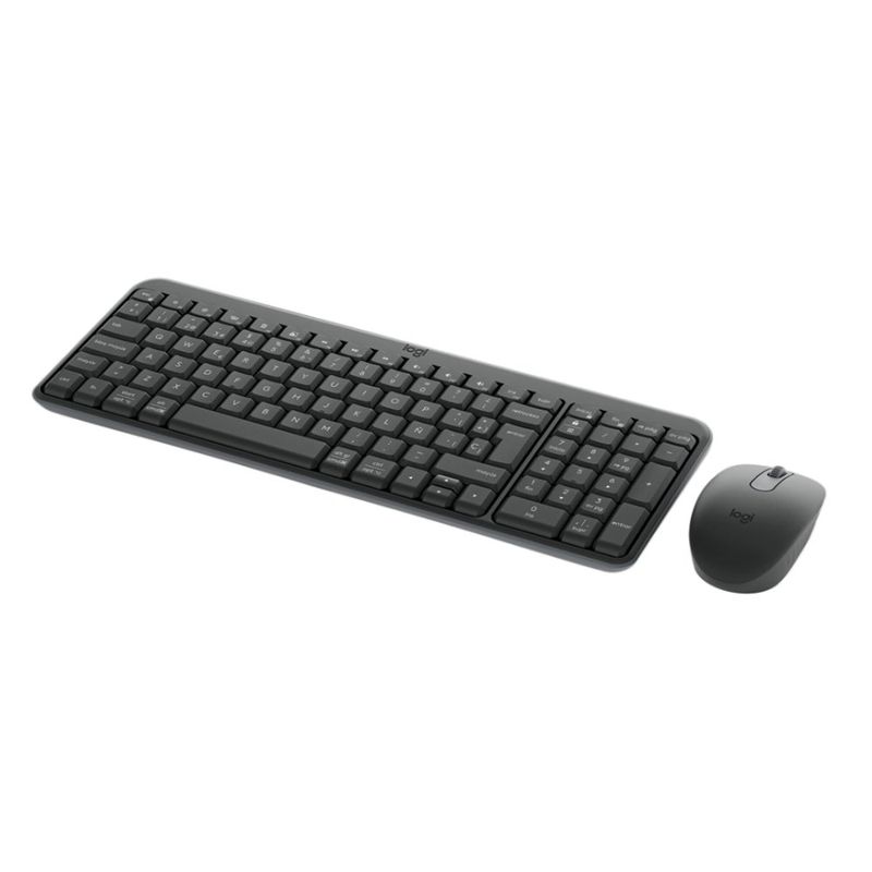 Combo Teclado y Mouse Inalámbrico MK250 Color Grafito