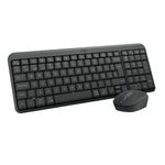 Combo Teclado y Mouse Inalámbrico MK250 Color Grafito