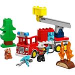 LEGO Duplo Camión de Bomberos con Manguera y Figura