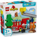 LEGO Duplo Camión de Bomberos con Manguera y Figura